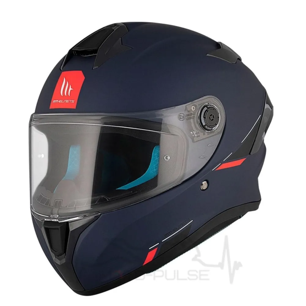 Мотошолом Targo S Solid Blue Matt (M)
